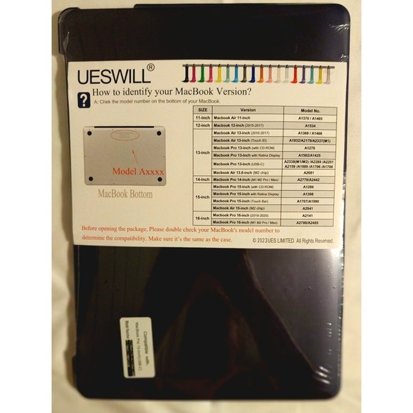 Macbook Pro 13-inch Hard Case (USB-C) New Never Opened - Picture 6 of 10